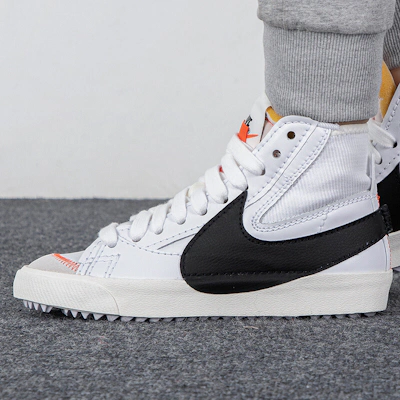 (Women) Nike Blazer Mid 77 Jumbo 'White Black Sail'