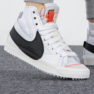 (Women) Nike Blazer Mid 77 Jumbo 'White Black Sail'