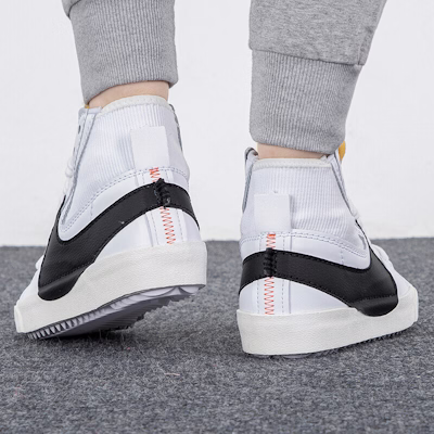 (Women) Nike Blazer Mid 77 Jumbo 'White Black Sail'