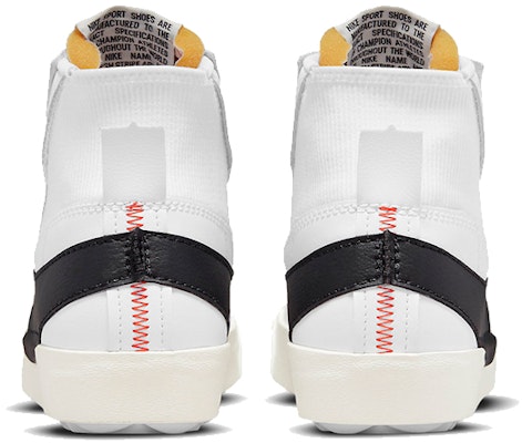 (Women) Nike Blazer Mid 77 Jumbo 'White Black Sail' DQ1471-100 1