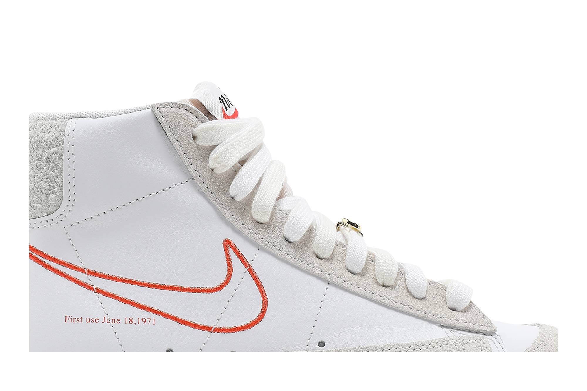 【海外限定 お取り寄せ商品】NIKE BLAZER MID 77 SE FIRST USE WHITE (WOMEN'S) DH6757-100 メンズ レディース