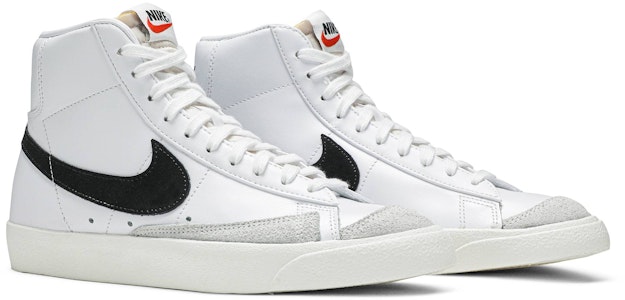 (W) Nike Blazer Mid 77 Vintage 'Putih Hitam' CZ1055-100 Cheap (W) Nike Blazer Mid 77 Vintage 'Putih Hitam' CZ1055-100