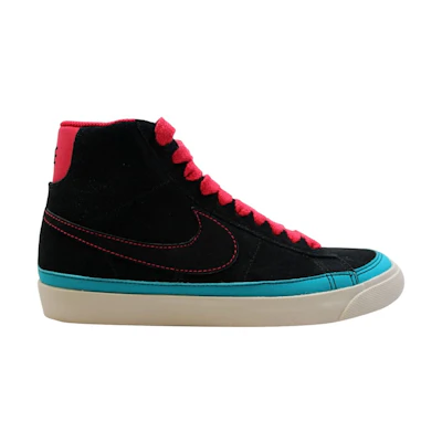 (W) Nike Blazer Mid '09 ND Black/Black ‘Very Berry ‘Birch