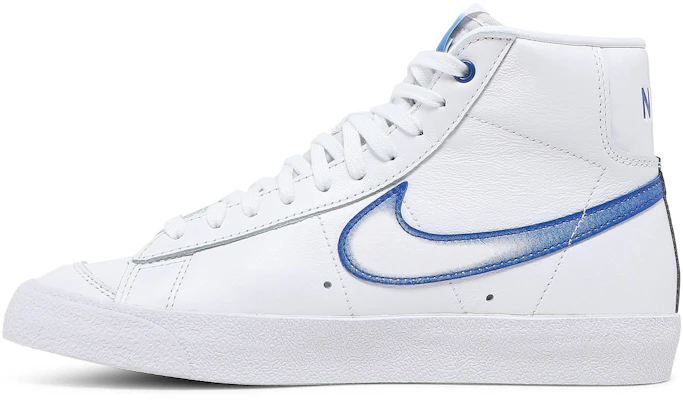 (W) 耐克 Blazer Mid '77 "喷绘 - 皇家渐变" DD9685-100 Lookbook (W) 耐克 Blazer Mid '77 "喷绘 - 皇家渐变" DD9685-100