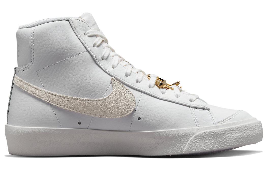 Order 耐吉 Blazer Mid '77 “Bling” 防滑減震耐磨 中幫 板鞋 白色