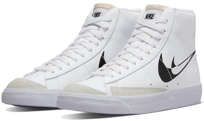 (W) Nike Blazer Mid '77 'Double Negative' Sepatu Sneaker Pria Wanita DV3454-100 Lookbook (W) Nike Blazer Mid '77 'Double Negative' Sepatu Sneaker Pria Wanita DV3454-100