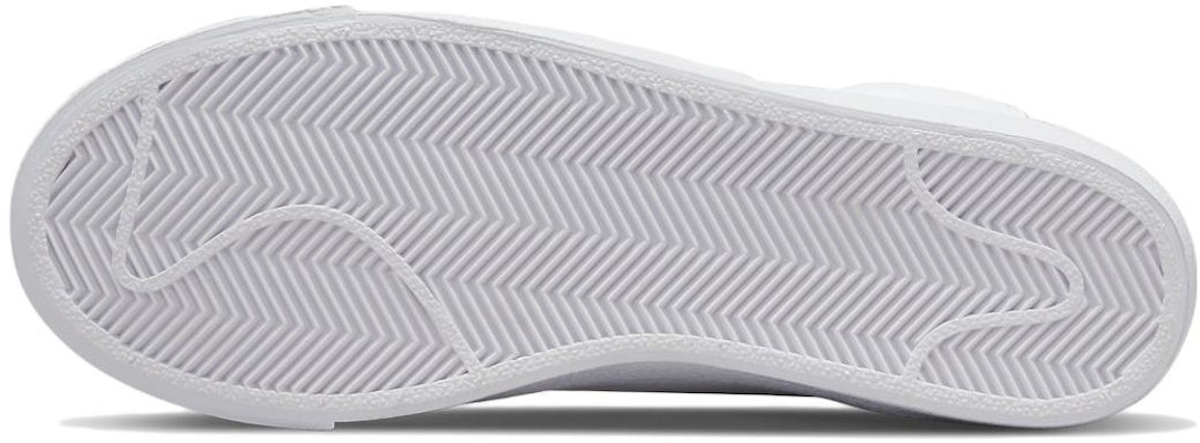 (W) Nike Blazer Mid '77 'Double Negative' Sepatu Sneaker Pria Wanita DV3454-100 Details for (W) Nike Blazer Mid '77 'Double Negative' Sepatu Sneaker Pria Wanita DV3454-100