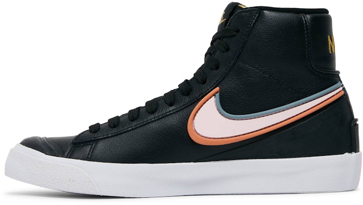 (女)Nike Blazer Mid '77 'Infinite Black' DC1746-001 Lookbook (女)Nike Blazer Mid '77 'Infinite Black' DC1746-001