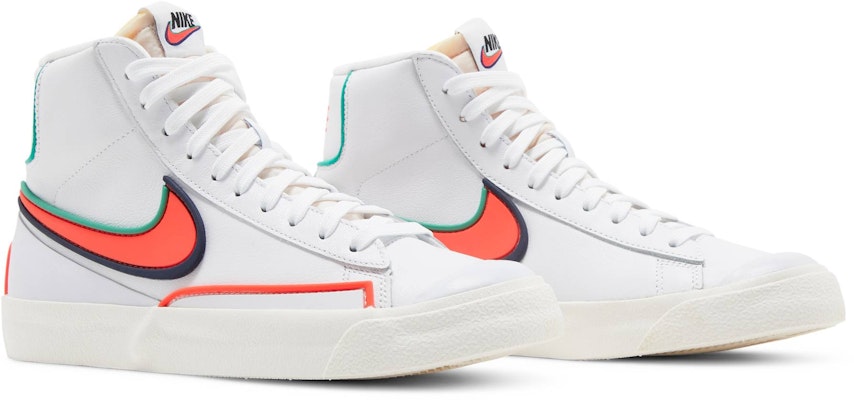(Women) Nike Blazer Mid '77 'Infinite White Crimson' DC1746-103 Cheap (Women) Nike Blazer Mid '77 'Infinite White Crimson' DC1746-103
