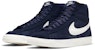 (W) Nike Blazer Mid '77 'Navy Suede' Lelaki Kasut Kelabu Navy Suede DB5461-400