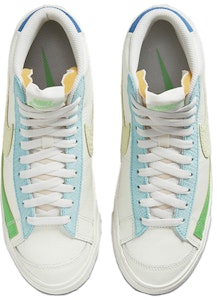 (W) 耐克Blazer中帮'77'奶油柠檬青 DQ0865-100 Lookbook (W) 耐克Blazer中帮'77'奶油柠檬青 DQ0865-100