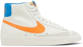 (Women) Nike Blazer Mid '77 'Sail Total Orange' DQ4692-100 (Women) Nike Blazer Mid '77 'Sail Total Orange' DQ4692-100
