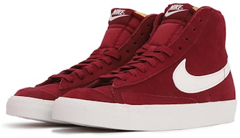 Nike Blazer Mid '77 時尚百搭 防滑 中筒 滑板鞋 女款 紅白 Lookbook Nike Blazer Mid '77 時尚百搭 防滑 中筒 滑板鞋 女款 紅白