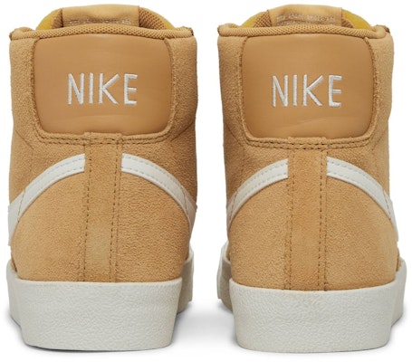 (W) Nike Blazer Mid '77 'Wheat Suede' Kasut Lelaki Coklat Suede DB5461-701 Details for (W) Nike Blazer Mid '77 'Wheat Suede' Kasut Lelaki Coklat Suede DB5461-701