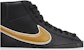 (W) Nike Blazer Mid '77 Essential 'Hitam Emas Metalik' DH0070-001