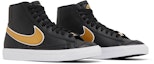 Cheap (W) Nike Blazer Mid '77 Essential 'Hitam Emas Metalik' DH0070-001