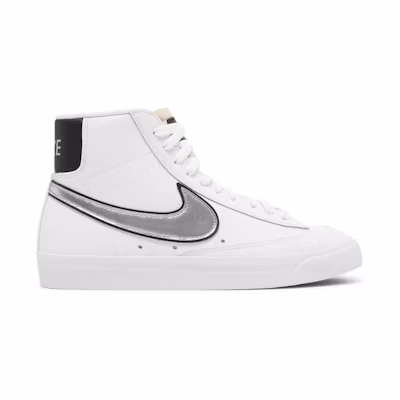 (W) Nike Blazer Mid '77 Essential 'White Metallic Silver'