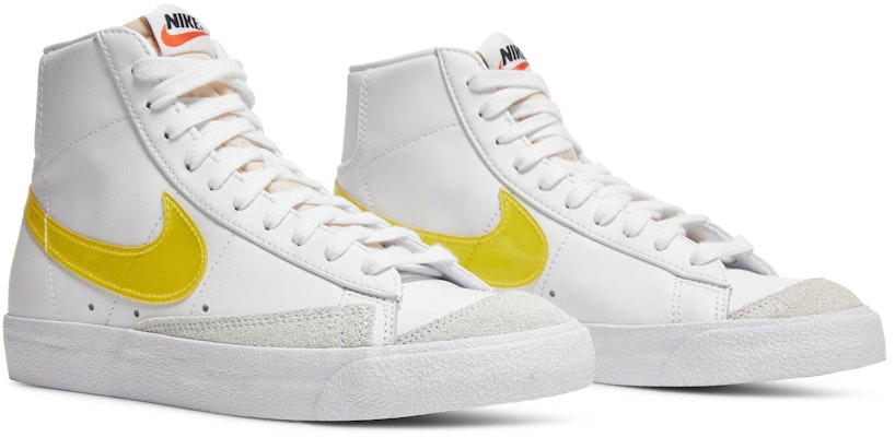 Nike Blazer 中筒 “黃色勾勾” 白黃 Cheap Nike Blazer 中筒 “黃色勾勾” 白黃