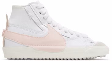 (Women) Nike Blazer Mid ’77 Jumbo 'White Atmosphere Pink' DQ1471-101 (Women) Nike Blazer Mid ’77 Jumbo 'White Atmosphere Pink' DQ1471-101