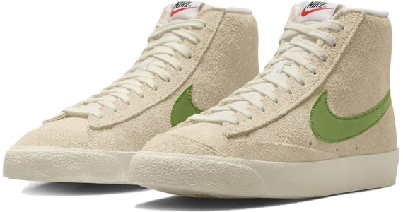 (W) Nike Blazer Mid '77 Vintage 'Muslin Chlorophyll' Hijau Putih DV7006-100 Lookbook (W) Nike Blazer Mid '77 Vintage 'Muslin Chlorophyll' Hijau Putih DV7006-100