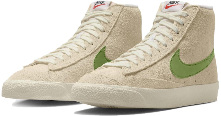 (Women) Nike Blazer Mid '77 Vintage 'Muslin Chlorophyll' DV7006-100 Lookbook (Women) Nike Blazer Mid '77 Vintage 'Muslin Chlorophyll' DV7006-100