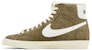 (W) Nike Blazer Mid '77 Vintage 'Olive Suede' Lelaki Wanita Kasut Suede Hijau DV7006-201