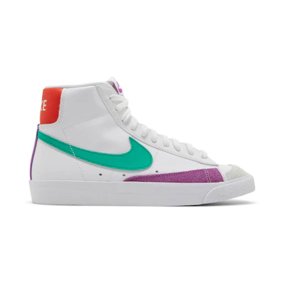(W) Nike Blazer Mid '77 Vintage 'White Green Fuchsia'
