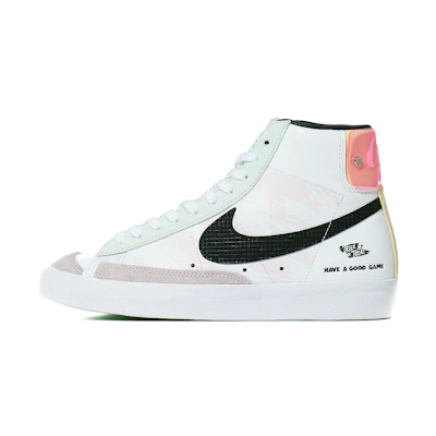 (W) Nike Blazer Mid 'Prank Game - White Black Pink'