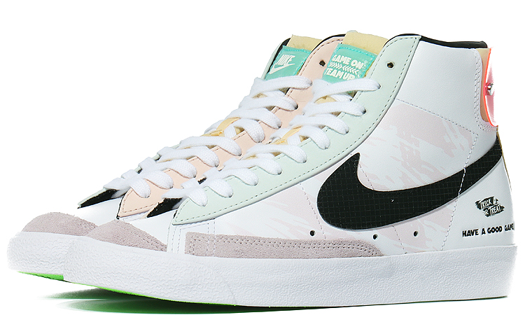 (W) Nike Blazer Mid 'Prank Game - White Black Pink' 圖 3