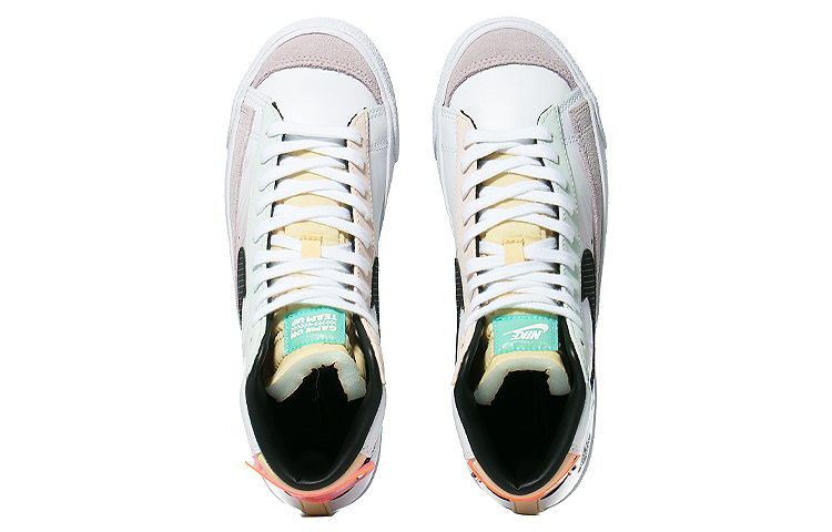 (W) Nike Blazer Mid 'Prank Game - White Black Pink' 圖 4