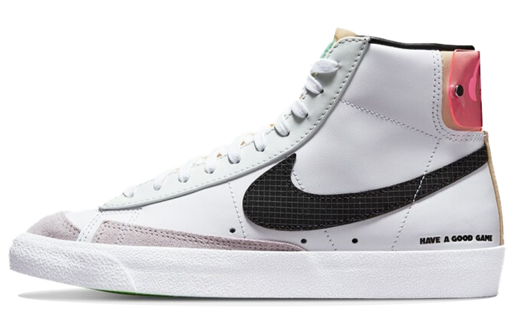 (W) Nike Blazer Mid 'Prank Game - White Black Pink' 圖 7