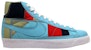 (Wanita) Nike Blazer Mid Premium Biru Serbuk/Putih/Merah 316959-441