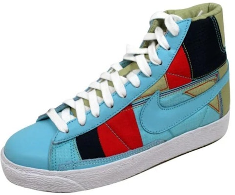 (W) Nike Blazer Mid Premium Azul Claro/Blanco/Rojo 316959-441 Lookbook (W) Nike Blazer Mid Premium Azul Claro/Blanco/Rojo 316959-441