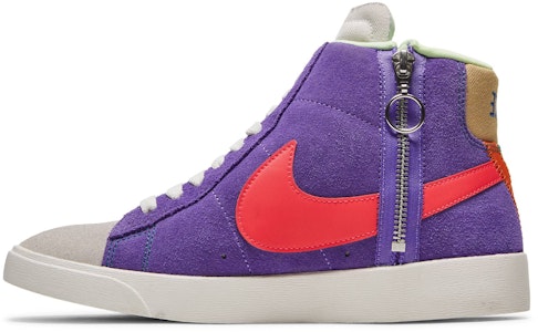 Nike Blazer Mid Rebel 中筒 滑板鞋 女款 紫綠 Lookbook Nike Blazer Mid Rebel 中筒 滑板鞋 女款 紫綠
