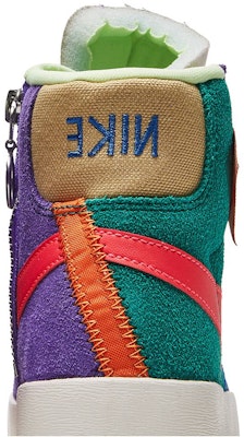 (Women) Nike Blazer Mid Rebel 'Multi-Color' CQ7786-561 Sizing (Women) Nike Blazer Mid Rebel 'Multi-Color' CQ7786-561