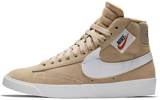 (Women) Nike Blazer Mid Rebel Bio Beige Summit White BQ4022-200 (Women) Nike Blazer Mid Rebel Bio Beige Summit White BQ4022-200