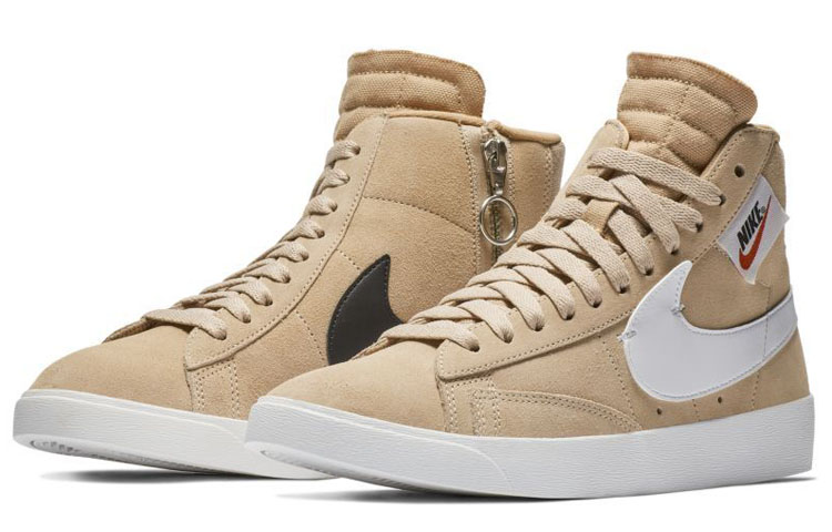 Shop (Wanita) Nike Blazer Mid Rebel Bio Beige Summit White BQ4022-200