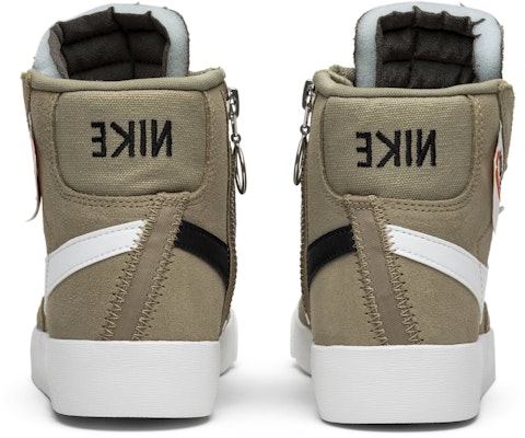 (Wanita) Nike Blazer Mid Rebel Neutral Olive BQ4022-201 Details for (Wanita) Nike Blazer Mid Rebel Neutral Olive BQ4022-201