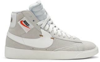 (Women) Nike Blazer Mid Rebel Off White BQ4022-101 (Women) Nike Blazer Mid Rebel Off White BQ4022-101