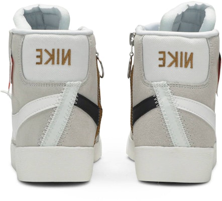 (Women) Nike Blazer Mid Rebel Off White BQ4022-101 Details for (Women) Nike Blazer Mid Rebel Off White BQ4022-101