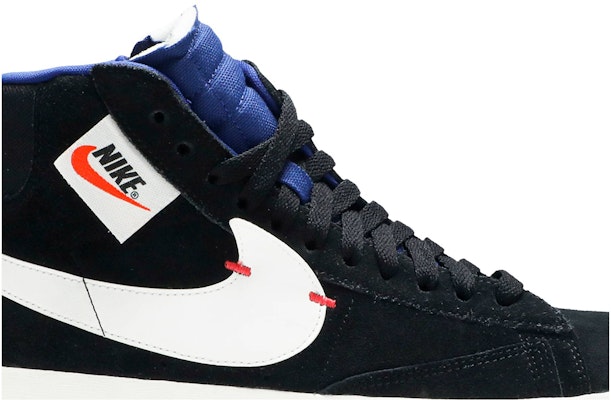 (W) Nike Blazer Mid Rebel XX 'Hitam Biru Diraja' BQ4022-005 Order (W) Nike Blazer Mid Rebel XX 'Hitam Biru Diraja' BQ4022-005