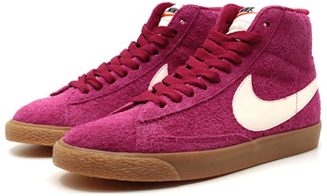 (W) Nike Blazer Mid Suede 'Sport Fuchsia' untuk wanita 518171-614 Order (W) Nike Blazer Mid Suede 'Sport Fuchsia' untuk wanita 518171-614