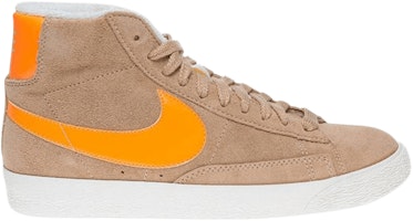 (Women) Nike Blazer Mid Suede Vintage 'Beige Orange' 518171-202 (Women) Nike Blazer Mid Suede Vintage 'Beige Orange' 518171-202