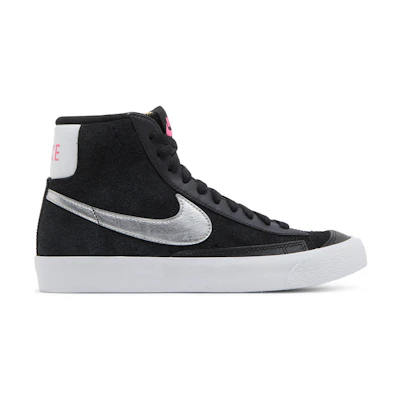 (W) Nike Blazer Mid Vintage '77 'Black Metallic Silver'