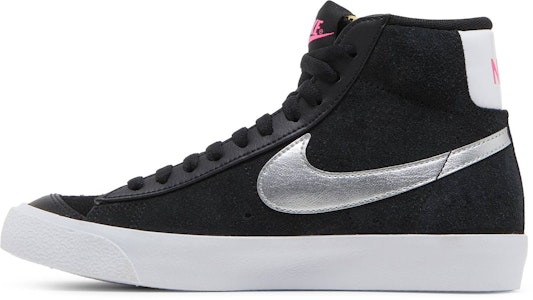 (W) 여성용 나이키 블레이저 미드 빈티지 '77 '블랙 메탈릭 실버' DA4283-001 DA4283-001 Lookbook (W) 여성용 나이키 블레이저 미드 빈티지 '77 '블랙 메탈릭 실버' DA4283-001 DA4283-001