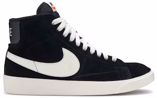 (Women) Nike Blazer Mid Vintage Suede 'Black' AV9376-001 (Women) Nike Blazer Mid Vintage Suede 'Black' AV9376-001