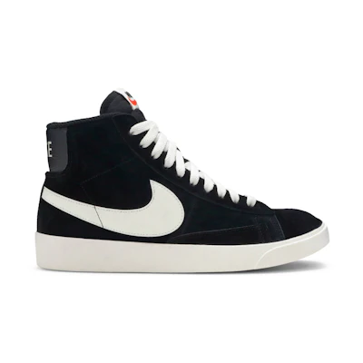 (W) Nike Blazer Mid Vintage Suede 'Black'