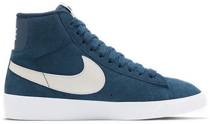 (Women) Nike Blazer Mid Vintage Suede 'Blue White' AV9376-403 Order (Women) Nike Blazer Mid Vintage Suede 'Blue White' AV9376-403
