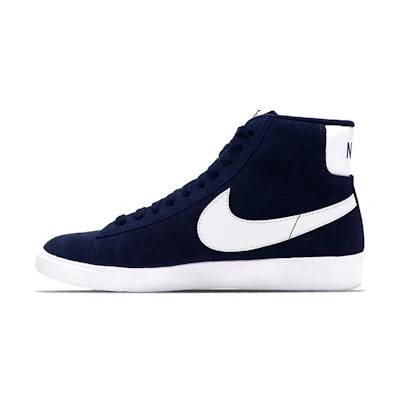 (W) Nike Blazer Mid Vintage Suede Blue/White