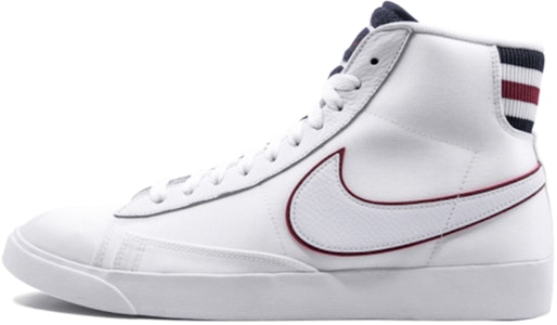 (W) Nike Blazer Mid Putih Hitam Biru Merah Crush AV9375-109 Buy (W) Nike Blazer Mid Putih Hitam Biru Merah Crush AV9375-109